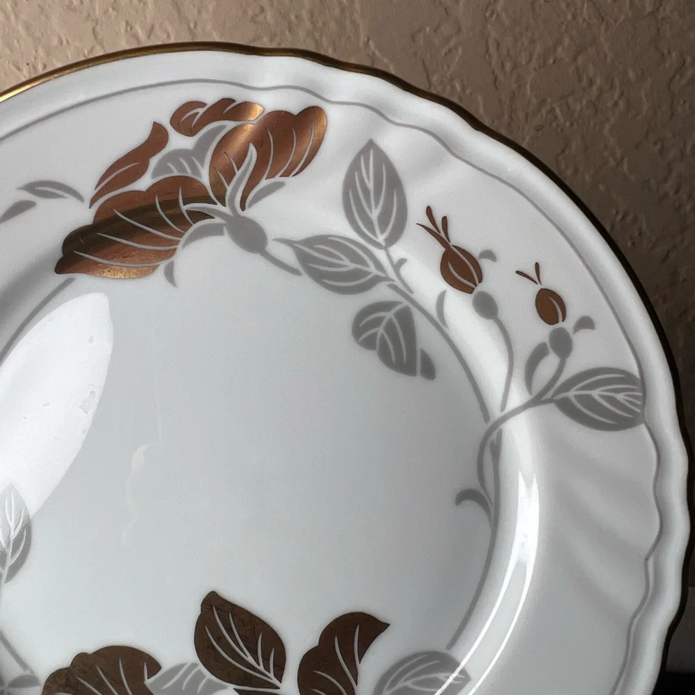 Vintage Fitz & Floyd Odeon Bread and Butter Plate, Fine Porcelain China, Japan